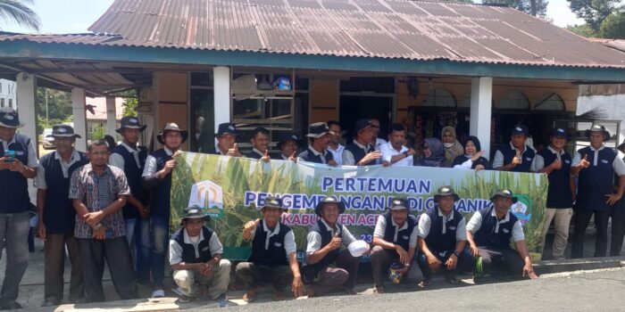 Kelompok Tani Giat Kerja Panton Raya Dukung Program Penerapan Pupuk Organik