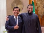 Luhut Dirangkul MBS Putra Mahkota Saudi, Bahas IKN Nusantara