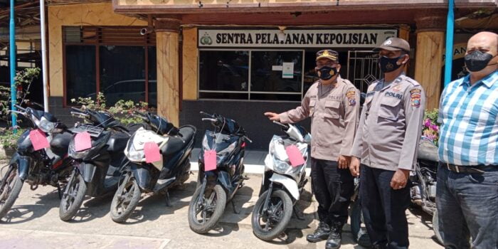Polsek Barumun Rilis Septor Barang Temuan, Bagi Pemilik Datangi Unit Reskrim