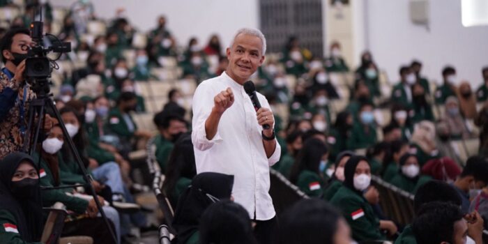 Kuliah Umum di USU, Ganjar : Disrupsi Teknologi, Kita Harus Adaptif