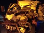 Dihantam Truk Tronton di Jalan Tol, Sopir Colt Diesel Kritis dan Penumpang Tewas