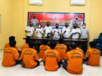 Polres Labuhanbatu Amankan 12 Tersangka Narkotika
