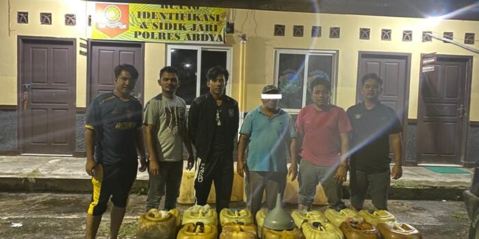 Simpan Solar Bersubsidi, Warga Gampong Le Lhop Diamankan Polisi