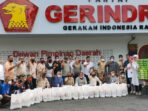 Gerindra Sumut Bagikan Ribuan Paket Sembako Jelang Lebaran