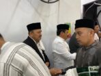 Walikota dan Wakil Walikota Langsa Sholat Idul Fitri di Masjid Agung Darul Falah