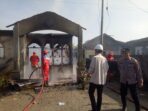 Satu Unit Rumah di Simpang Lima Besitang Kebakaran