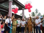 Bupati Karo Panen Padi Pertanian Organik dan Launching Posyandu Remaja