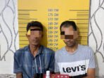 Polisi Grebek Sebuah Rumah, Dua Pria Diamankan Diduga Terlibat Sabu