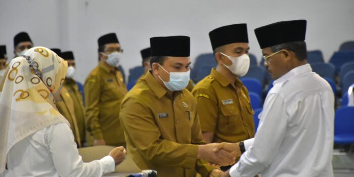 Sekda Madina Lantik dan Kukuhkan Pejabat Eselon III