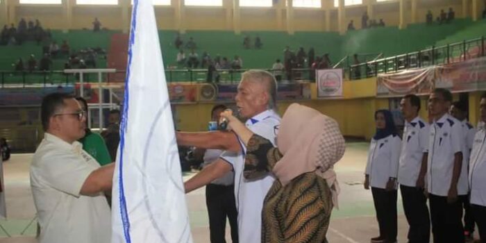 Freddy Simangunsong Kembali Pimpin PBVSI Labuhanbatu