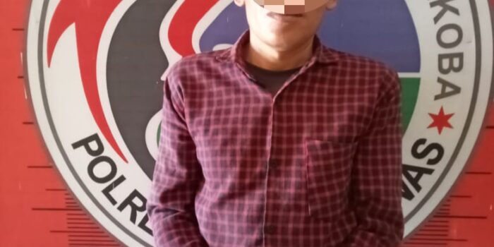 Polisi Tangkap Terduga Pengedar Sabu di Rumahnya