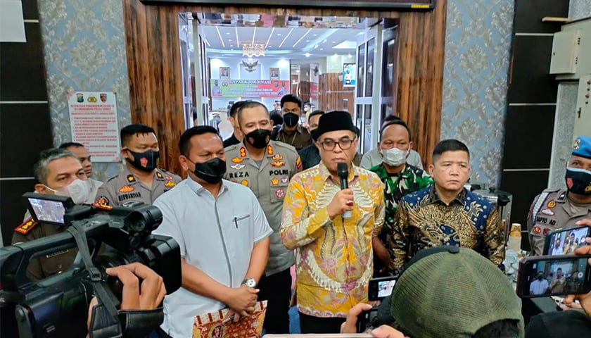 bupati madina penertiban peti