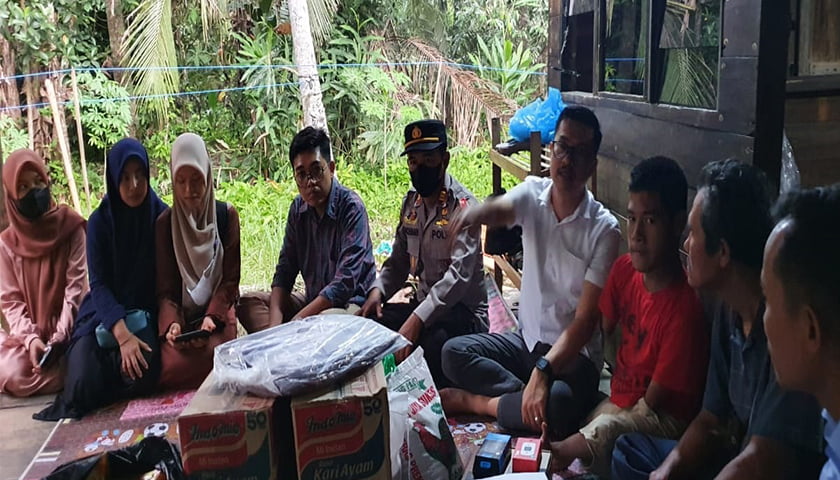 kabareskrim polri beri bantuan