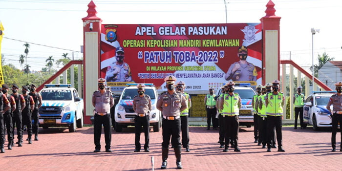 Polda Sumut Gelar Operasi Patuh Toba 2022 Kerahkan 1.567 Personel