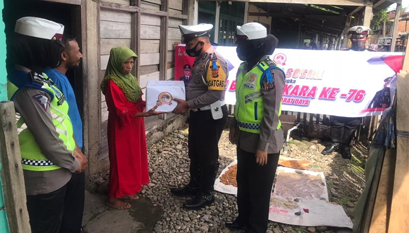 satlantas polres abya sembako