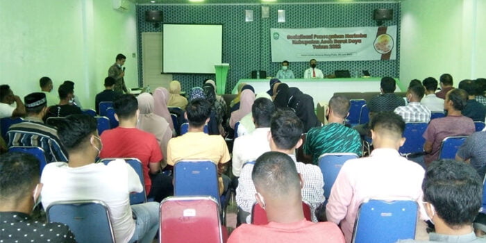 Polres Gelar Sosialisasi Pada Perangkat Gampong se-Kabupaten Abdya