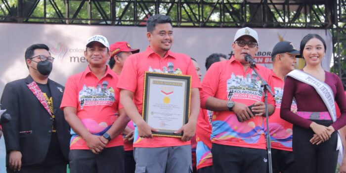 Pemko Medan Berhasil Pecahkan Rekor MURI