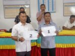 Penetapan dan Pengundian Nomor Urut Calon Kades Sukadamai Barat
