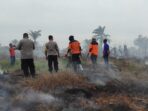 BPBK Abdya Bersama TNI-Polri dan Masyarakat Dinginkan Api