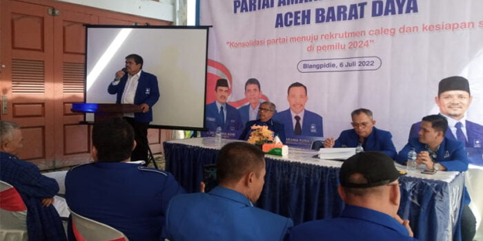 DPD PAN Abdya Gelar Rakerda Sekaligus Usung Nama Calon Bupati
