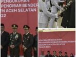 Dandim Letkol Inf, M.Yusuf, S.I.Kom, Kukuhkan Paskibraka Aceh Selatan.