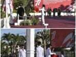 Dandim 0107 Aceh Selatan Inspektur upacara Penurunan Bendera HUT RI ke-77