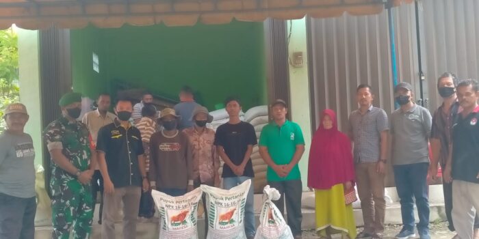 Pemdes Rambong Salurkan 11.550 Ton Pupuk kepada Petani