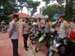 Kapolres Langkat Cek Kendaraan Dinas Personel