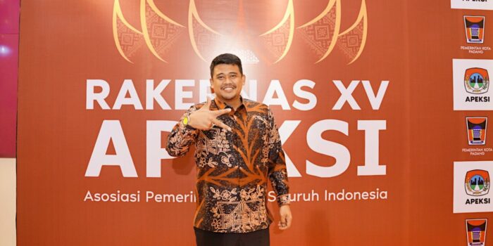 Bobby Nasution Bawa Semangat Kolaborasi Hadiri Rakernas ke XV Apeksi di Padang