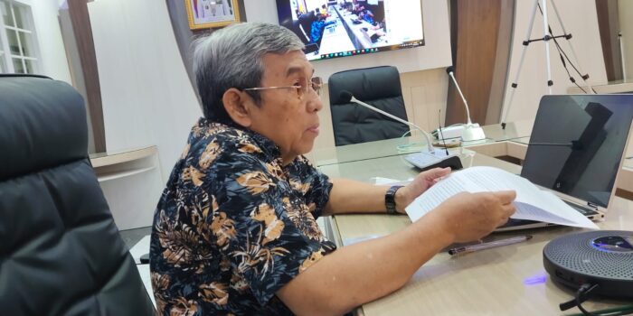 Ketua KI Sumut Buka Bintek Pengisian Aplikasi E- Monev Tahun 2022