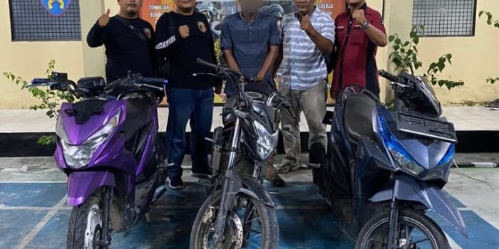 3 Kali Beraksi, Polsek Labuhan Ruku Tangkap Curanmor di Tanjungbalai