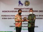 USU Terima Hibah Teaching Farm dan Beasiswa dari PT CPI