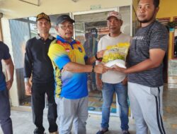 Pemko Langsa Bantu Warga Rumah Kebakaran di Kampung Blang