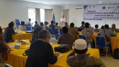 Ketua PWI SUMUT Tutup UKW Angkatan ke – 43