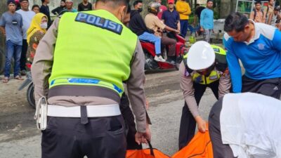 Lakalantas di Jalinsum Langkat, Seorang Tewas