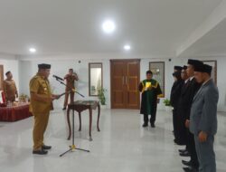 Pj Bupati Lantik Lima Komisioner Baitul Mal Abdya
