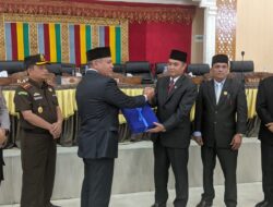Pj. Bupati Abdya Hadiri Paripurna Pembukaan KUA – PPAS TA 2023