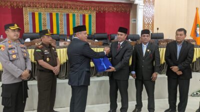 Pj. Bupati Abdya Hadiri Paripurna Pembukaan KUA – PPAS TA 2023