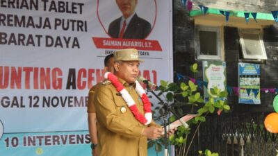 Cegah Stunting, Pj. Bupati Abdya Minta Guru Lebih Aktif