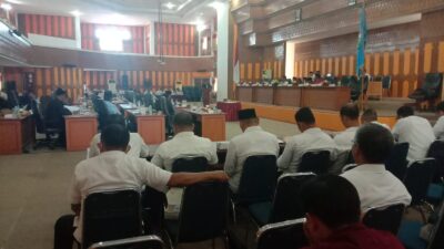 DPRK Aceh Selatan Paripurnakan APBK Perubahan Tahun 2022