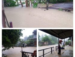 Wilayah Samadua Tapaktuan Dilanda Banjir, Ketinggian Mencapi 2 Meter