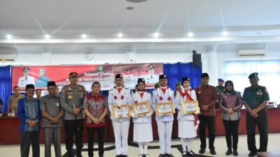 Forkopimda Madina Sambut Paskibraka Nasional dan Provinsi Sumut