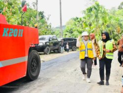 Wabup Madina Tinjau Proyek Jalan Pagur – Panyabungan