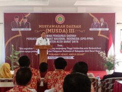 Buka Musda III DPD PPNI, Ini Pesan Pj Bupati Abdya