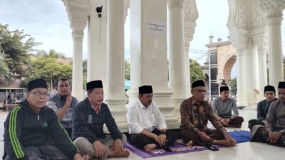 Rombongan Pengurus Pramuka Kota Langsa Bertakziah di Kediaman Pimpinan Dayah Alm Tgk Tumin