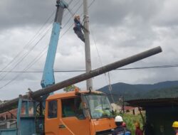 Kurang dari 24 Jam, 98 Persen Listrik Terdampak Gempa di Tapanuli Utara Telah Menyala