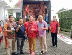 Bantu Korban Gempa di Taput, PDI Perjuangan Sumut Serahkan 11 Ton Sembako