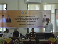 Pemkab Aceh Selatan bersama Kejari Sosialisasi Pendampingan Hukum Dana Desa