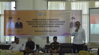 Pemkab Aceh Selatan bersama Kejari Sosialisasi Pendampingan Hukum Dana Desa