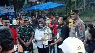 Wabub Madina Saksikan Laga Final Turnamen Voli Beringin Jaya Cup